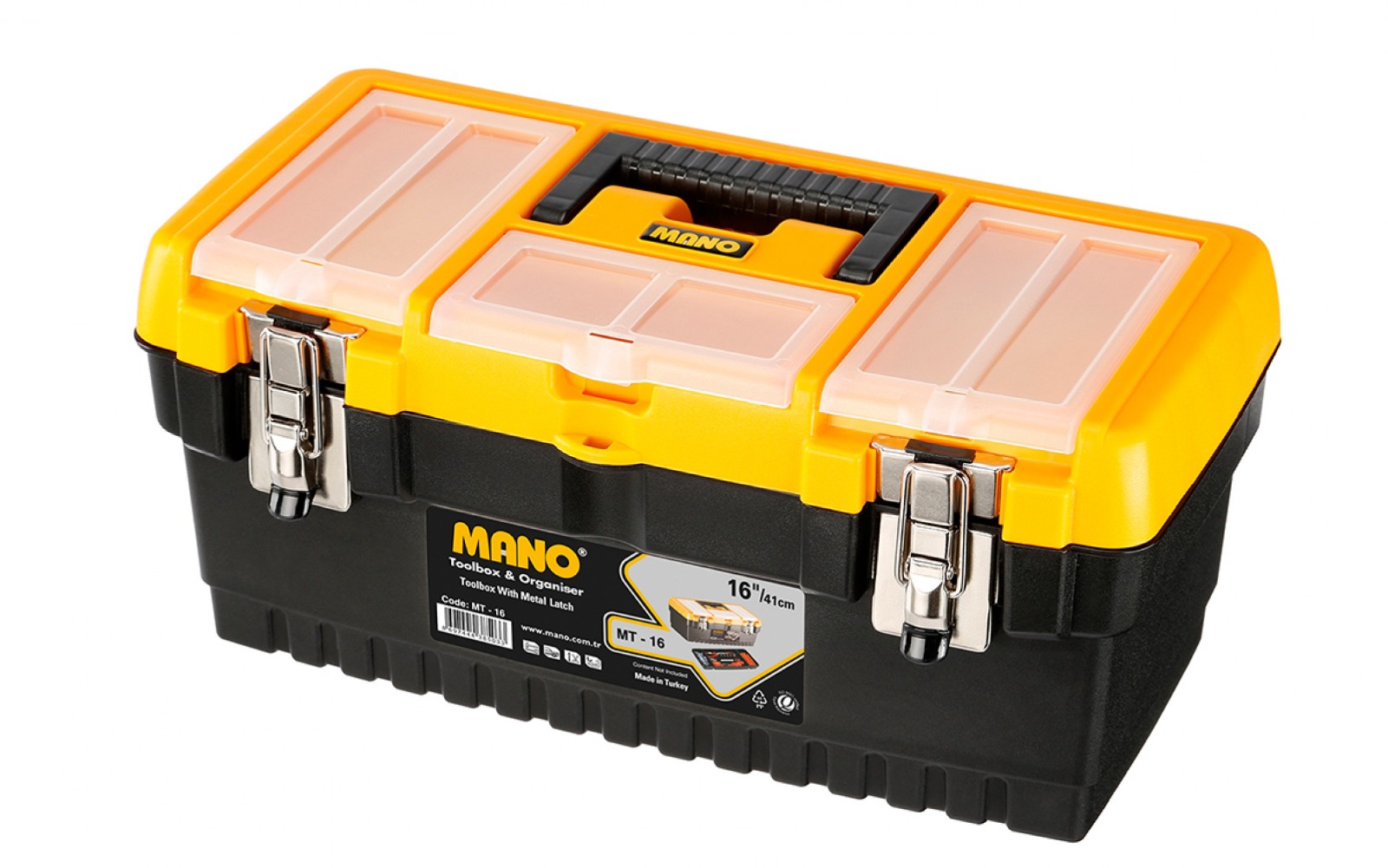 MANO TAKIM ÇANTASI METAL KİLİTLİ 13 